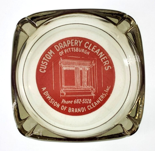 Vintage marketing ashtray - marketing,