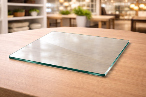 Square glass table top - 30",
