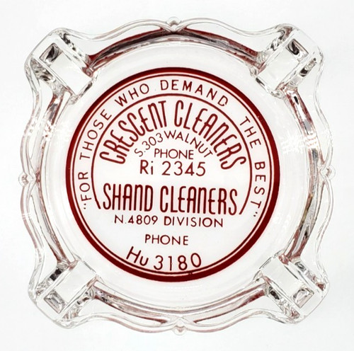 Vintage ashtray crescent - vintage, /crescent