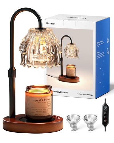 Candle warmer lamp with timer - warmer,